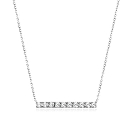 Shiny I Lab-grown Diamond Bar Necklace