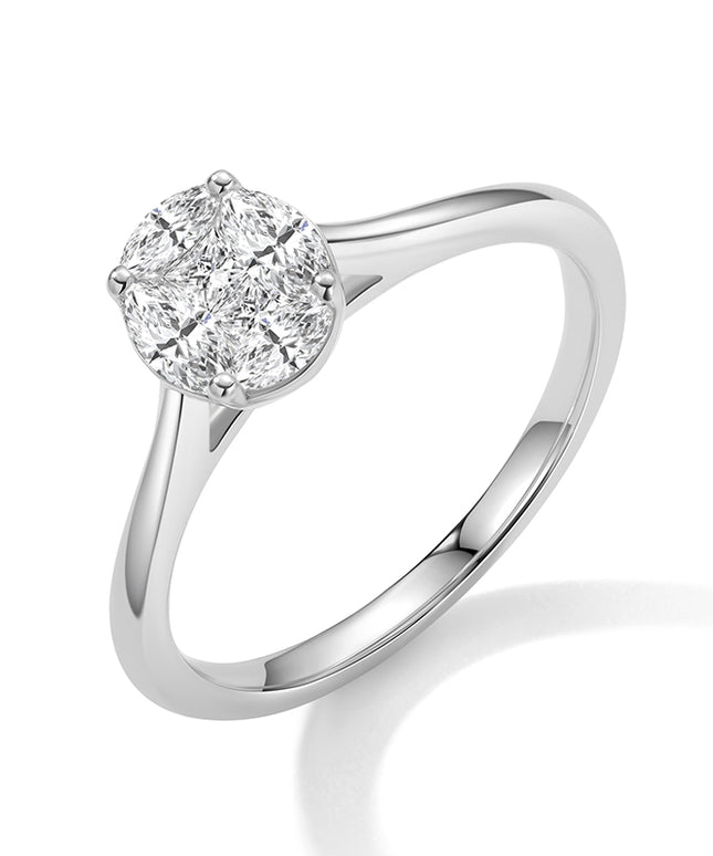 Luxe Oval Brilliant Lab-Grown Diamond Ring