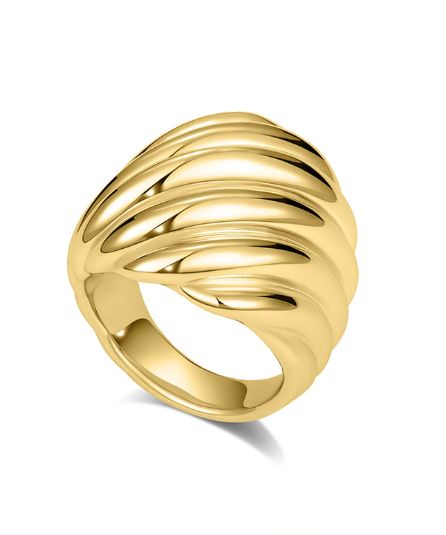 Flow arch Statement Ring