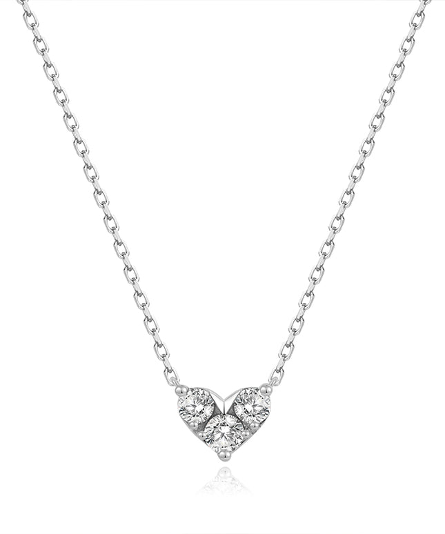 Puzzle Love Lab-grown Diamond Pendant Necklace