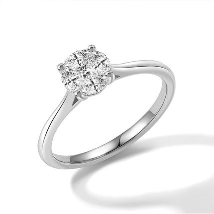 Luxe Round Brilliant Lab-Grown Diamond Ring