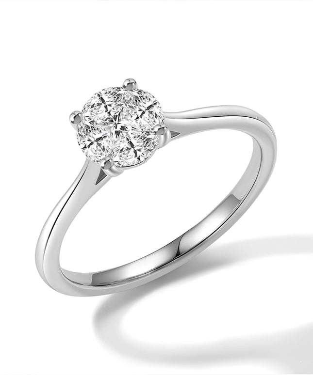 Luxe Round Brilliant Lab-Grown Diamond Ring