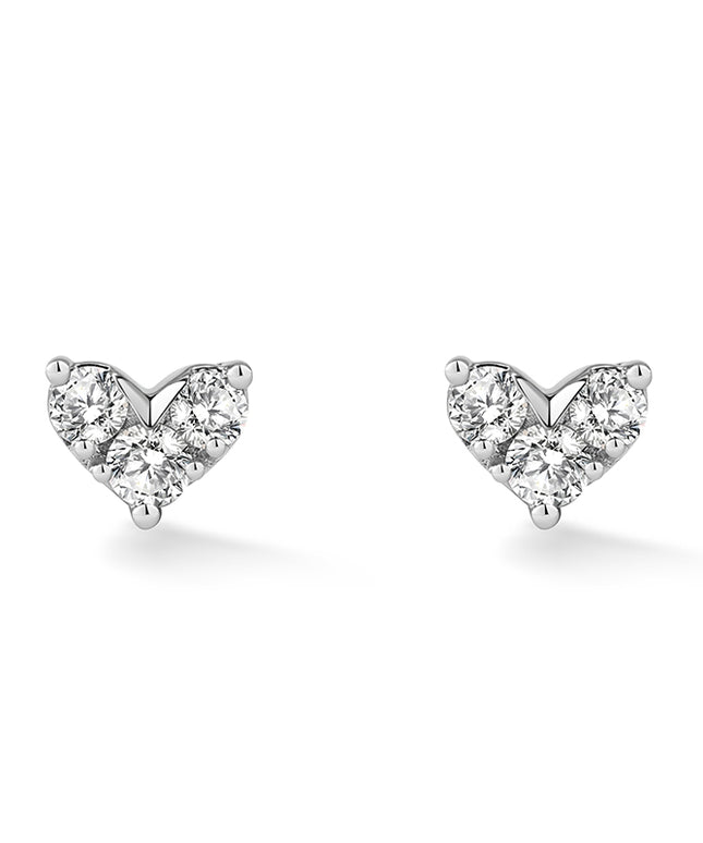 Puzzle Love Lab-grown Diamond Stud Earrings