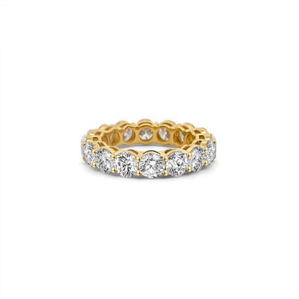 Lab-Grown Diamond 2.48 ct. tw. Round Brilliant Eternity Ring Gemmy Jammy