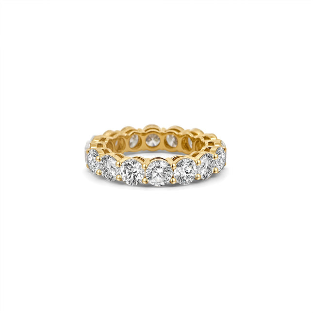 Lab-Grown Diamond 2.48 ct. tw. Round Brilliant Eternity Ring Gemmy Jammy