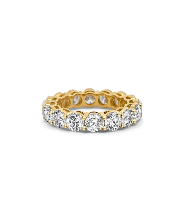 Lab-Grown Diamond 2.48 ct. tw. Round Brilliant Eternity Ring Gemmy Jammy