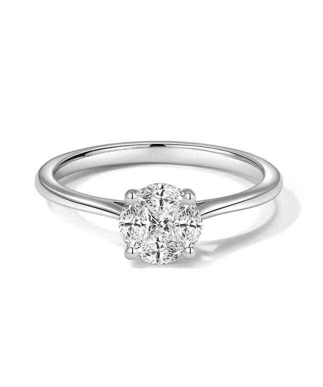 Luxe Round Brilliant Lab-Grown Diamond Ring