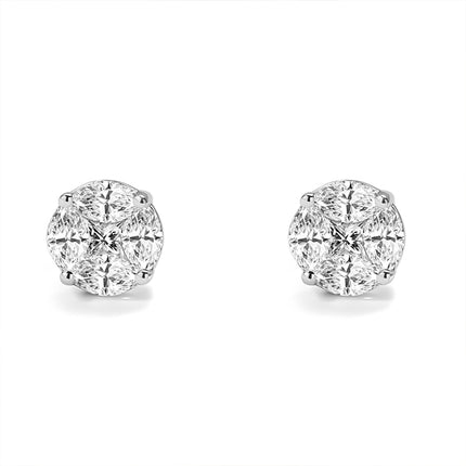 Luxe Round Brilliant Lab-Grown Diamond Stud Earring