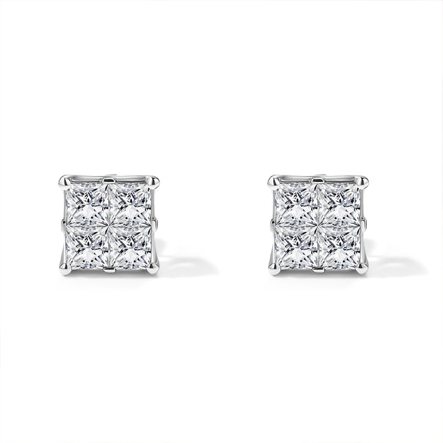 Cube Sugar Lab-Grown Diamond Earrings