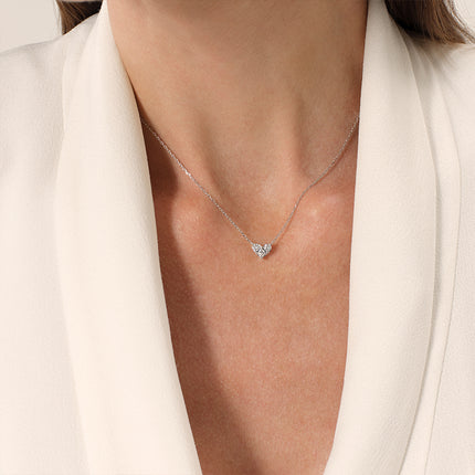 Puzzle Love Lab-grown Diamond Pendant Necklace