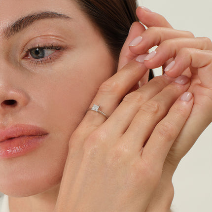 Cube sugar Lab-Grown Diamond Ring