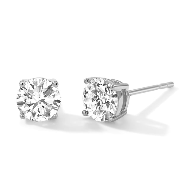 GJ Classic Diamond Stud Earrings