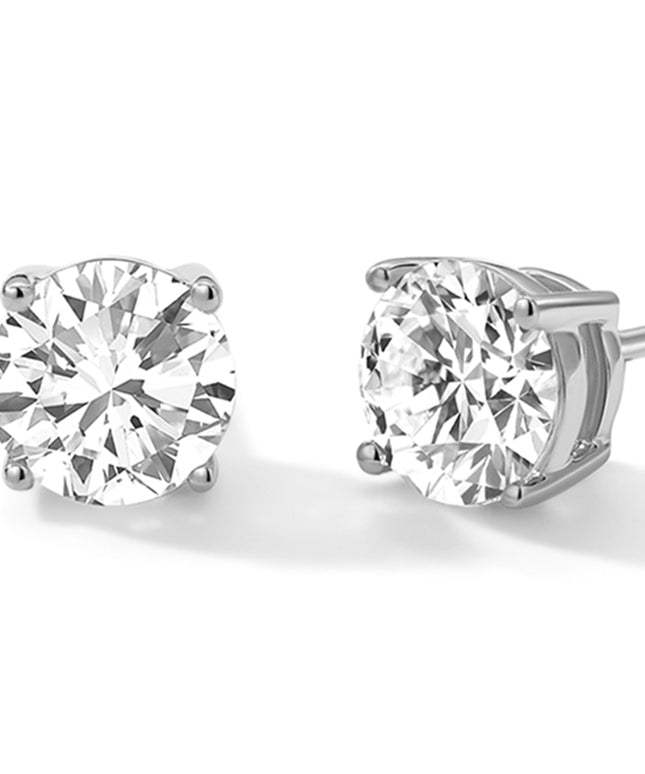 GJ Classic Diamond Stud Earrings (＞4 ct. tw.)