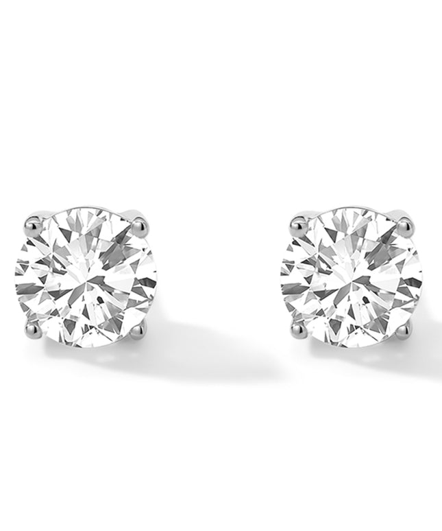 GJ Classic Diamond Stud Earrings (＞4 ct. tw.)